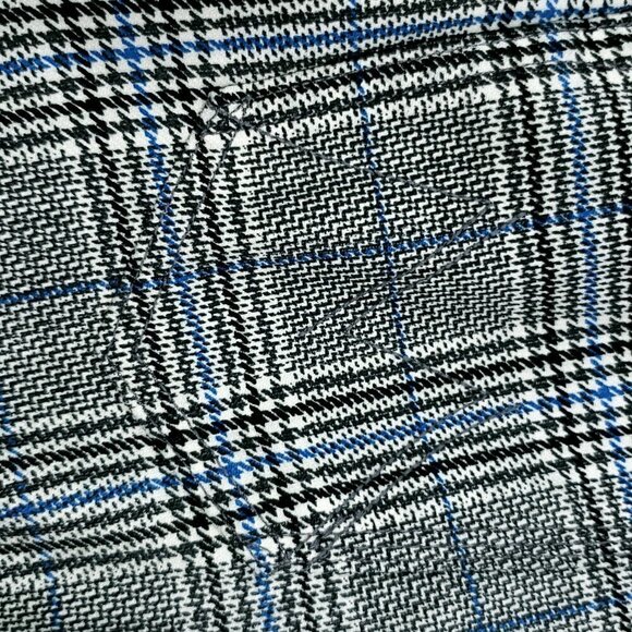 MOTHER the insider grey/blue side stripe stretch ankle pant sz 24 new with tag - Picture 7 of 11